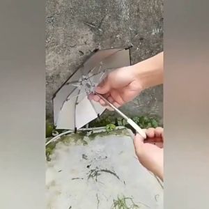 Ô Dù Mini Che Mưa Che Nắng Chống Chói Cho Điện Thoại Trên Giá Đỡ Xe Máy (Sản Phẩm Không Bao Gồm Giá Đỡ Điện Thoại)