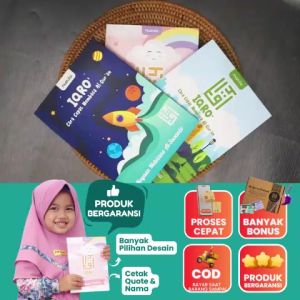 Nuzula Kids Iqro - Custom Eksklusif Tulis Nama Hadiah & Kado Anak