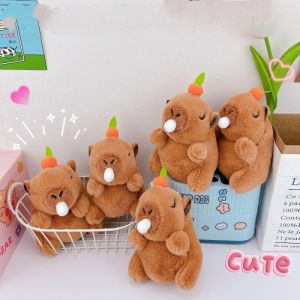 Capybara Gấu Bông Thú bông Chuột Lang Balo Rùa Nước Mũi Chim Gà Kéo Mini Gấu Bông Hot Trend
