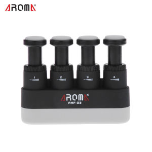 Aroma AHF-03 Portable Guitar Bass Piano Finger Exerciser Hand Trainer Medium Tension Hand Training Tool