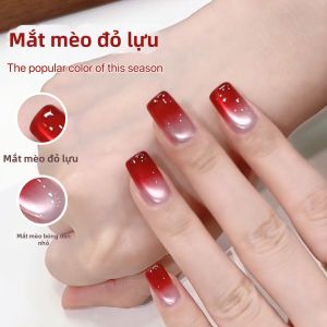 WIND LOVES FLOWERS | Màu Nổi Tiếng Mùa Thu Đông Bóng Lấp Lánh Mắt Mèo Sơn Móng Tay