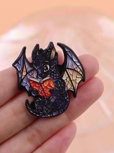 Bandai | Trâm Cài Hình Rồng Anime Bằng Hợp Kim Phù Hiệu Trang Trí Quần Áo Và Ba Lô Đồ Trang Trí Hoạt Hình ACG Dành Cho Người Lớn