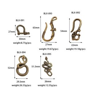 Terlaris !! Cantelan Kaitan Pengait Dompet Vintage Solid Brass
