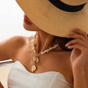 Exaggerated Starfish Shell Necklace: A High-End & Versatile Women's Fashion Accessory