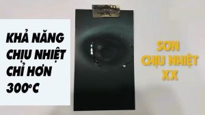 Sơn Chịu Nhiệt Samurai Chính Hãng. Chống cháy dùng sơn cổ pô sơn đồ gia dụng...Chịu nhiệt 600 độ C