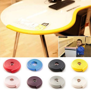 Baby Kids Safety Edge Table Corner Guard Cushion Protector Safety Anti-Collision Strip Dormitory Foot Pad Thickened L-Type Bumper Free Child Protective Articles 24MM*8MM*2M (Beige/Wood/Grey/Black)