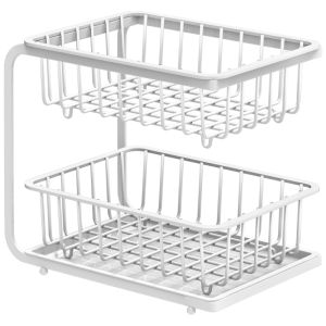 Double-layer Fruit and Vegetable Storage Rack