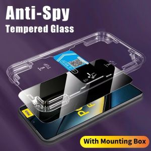 superfit tempered glass spy poco f6 5G anti ngintip
