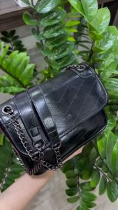 Túi Hộp Vuông Da Mềm Đeo Vai Đeo Chéo Khóa Con Ong Bạc Cidu Cd64