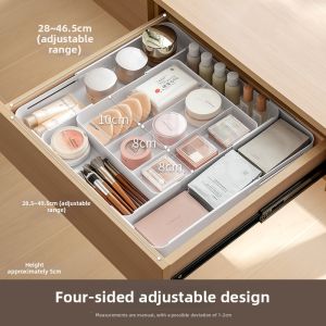 LANJIAOLUO | Adjustable Drawer Organizer Box