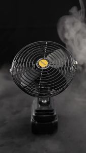 Original 8 Inch Cordless Rechargeable Electric Fan Strong Wind Force 298V Outdoor Large Capacity Battery Portable Camping Tool Fan Suitable For Outdoor/camping/fishing/home