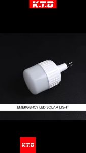 LED Solar Light Bulb USB Rechargeable Portable Outdoor Lamp For Emergency / Camping / Market / Solar Lampu / 太阳能露营灯