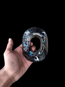 Forged biru Moncong knalpot pcx 160 vario 160