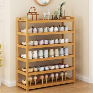 Simple Economical Aesthetic Multi-layer Bamboo Shoe Rack