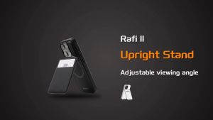 DUX RAFI II Phone Case for iPhone 17E 16E 17 16 15 14 13 Pro Max Pro Plus Wallet Stand Shockproof Cover Casing