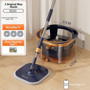 Homettler | Hands-free Automatic Flat Mop