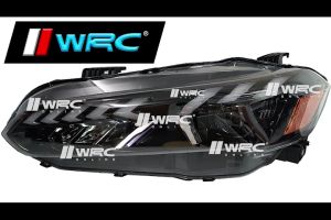 8008 Honda Civic FE 2022 - 2023 Dynamic Led Projector Headlamp With Signal Running ( Clear + Black )