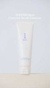 Sekkisei Blue Charcoal Scrub Cleanser 125g