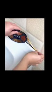 Mildew and Oil Resistant Tape Waterproof PVC Wall Seal Strip Self-Adhesive Corner 7.5mm by 6M