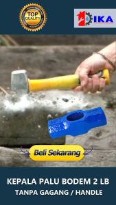 Palu Besi Kepala Bogem Godam Bodem Batu Tanpa Gagang Kayu Fiber 2 Lb Murah