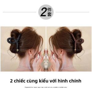 NING ZHOU | Kẹp Tóc Vải Cao Cấp Mới