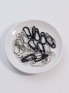 10pcs Lobster Clasp Buckle Keychain Carabiners Outdoor Camping Buckles 14x31mm Alloy Spring Snap Hooks Keychains Tool Clips