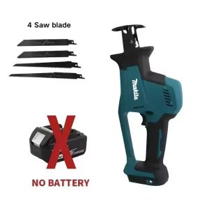 Makita | Makita DJR189 18V Cordless Reciprocating Saw - Brushless Portable Electric Power Tool for Wood and Metal Cutting