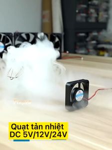 Quạt tản nhiệt DC 12V 4x4x2cm chất lượng tốt  -Fixpro