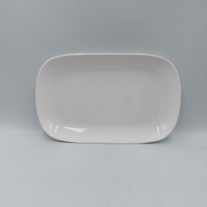 9.5นิ้ว จานเปล จานเมลามีน จานสี่เหลี่ยมมุมมน Siam Bestware บรรจุ1ใบ