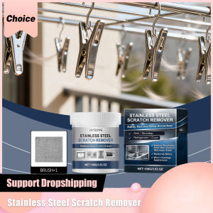 Stainless Steel Scratch Remover Quickly Removes Rust Effectively Cleans Stains Long Lasting Shine Builder Metal Polishing Creams