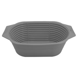 Food Grade Silicone Nonstick Bread Leavening Basket Foldable Round & Oval and Square Home Baking Easy to Clean Fermentation Bowl