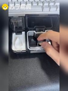 Pill box Advanced portable medicine box-divided into two parts with medicine cutter-multifunctional precision medicine cutter 1/2 medicin