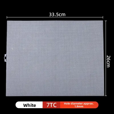 MUHUASHA | 3D Embroidery Cross Stitch CT Cloth Grid Fabric