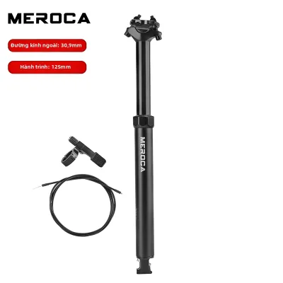 Cọc yên xe đạp leo núi MEROCA có hệ thống điều chỉnh độ cao bằng thủy lực