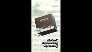 Newgoat 2 Box Free Shaker - Susu Kambing Kopi Ginseng Berkualitas dari Belanda