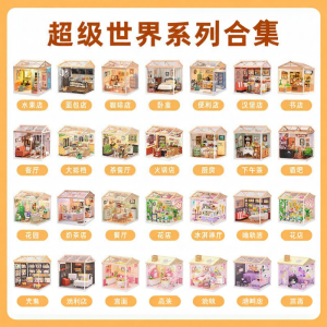 Rolife | Intelligent Assembly Toy Model DIY Mini House