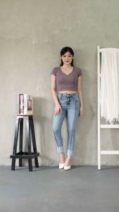 Eleora Fashion-Carter Skinny Jeans Highwaist-Celana Jeans Wanita-Strecth Celana Jeans Bangkok Style Korean Stretch Celana Murah Premium