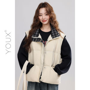 YOUXIANG | Áo Gile Quilted Thiết Kế Icy Ấm Dành Cho Phụ Nữ Mới 2026