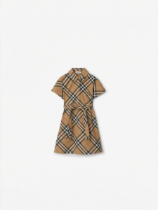 Burberry | Gingham Cotton Short-sleeve Shirt Dress