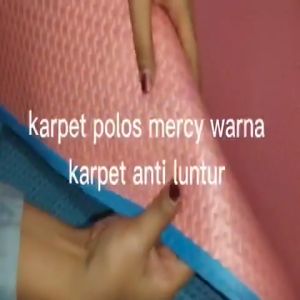 KARPET TIMBUL MERCY WARNA TEBAL /TIKAR POLOS UKURAN 120 X 180 / KARBET BENTOL TEBAL 2mm- 3mm / random warna
