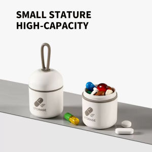 1 piece - Convenient mini medicine storage box - Sealed moisture-proof and light proof - Suitable for personal medicine storag