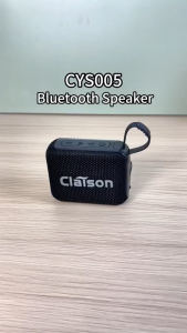 LYNXZ Fabric Wireless Portable Bluetooth Speaker Extra Bass HD Sound IP68 Waterproof Dustproof Built-in Mic TF Card Support