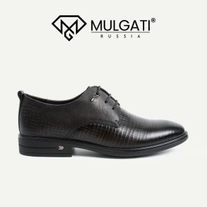 Giày tây nam MULGATI Elegant Derby buộc dây vân sọc - NW98060
