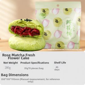 DXC | Flower Tea Pastry Rose Matcha Flavor