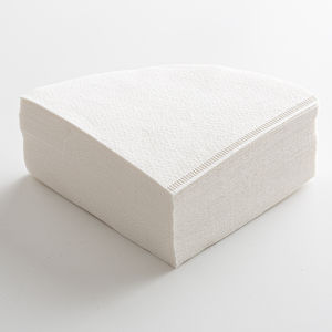 CAFEDE KONA Coffee filter paper 100sheets  Cone shaped hand washed filter paper Bleached V-shaped filter paper  coffee paper