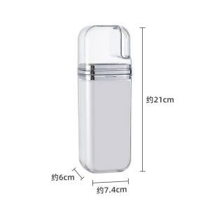 Classy Toothbrush Cup Business Trip Travel out Portable Toothpaste Storage Box Dustproof with Cover Fancy Washing Cup