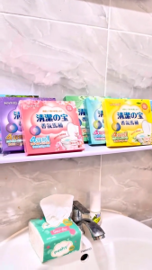 【พร้อมส่งจากไทย】ที่ดับกลิ่นชักโครก น้ำยาดับกลิ่นชักโครก ล้างห้องน้ำ ขจัดคราบห้องน้ำได้ง่าย 50g*4ก้อน