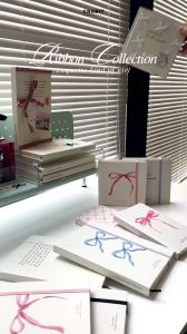 Sổ tay A5 A6 Vuông mini sổ ghi chép bỏ túi Crabit Ribbon Collection