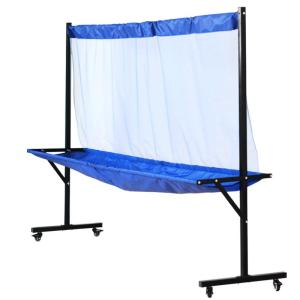 Mobile Floor Standing Ping Pong Ball Catching and Serving Net