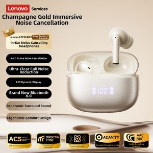 Lenovo | Active Noise Cancellation Wireless Bluetooth Earphones